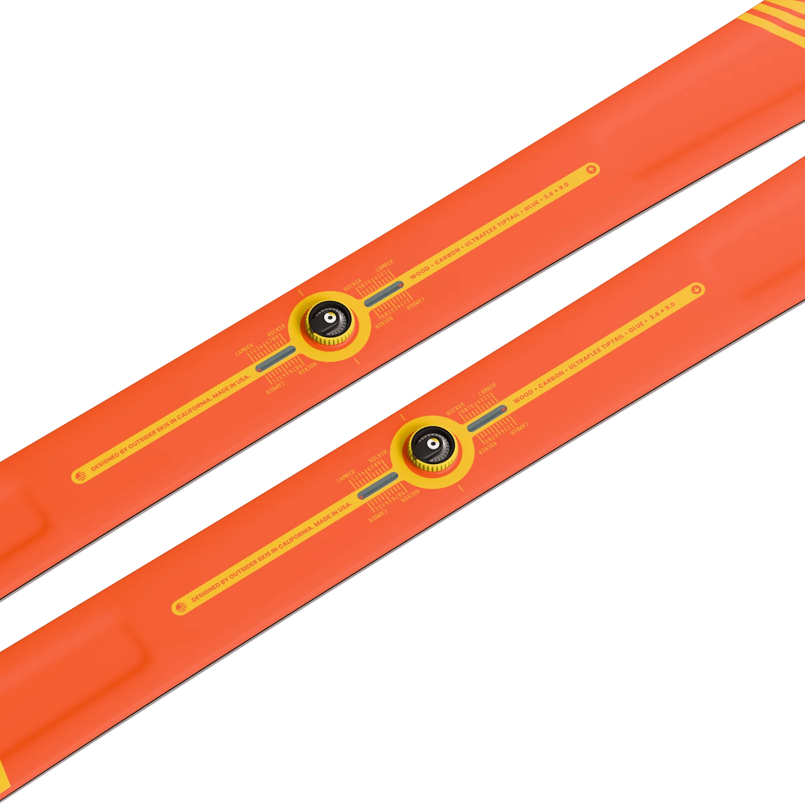 The Nest's waist, with the binding mounted